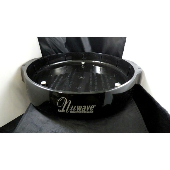 NuWave Pro Infrared Black Plastic Bottom Base Replacement Part Open Box New - Picture 2 of 11